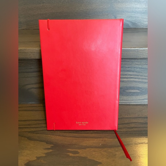 Kate Spade Red Hearts Journal Notebook - Picture 3 of 9
